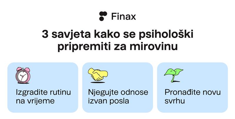 3 savjeta kako se psihološki pripremiti za mirovinu Finax.eu