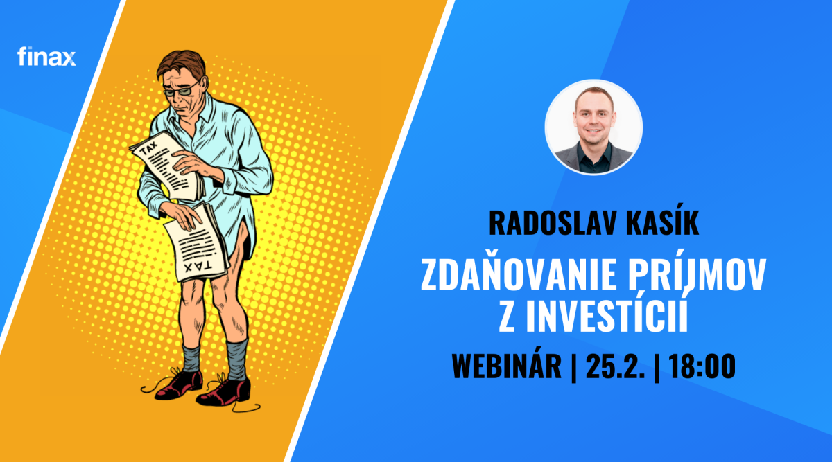 Zdaňovanie príjmov z investícií | Finax.eu