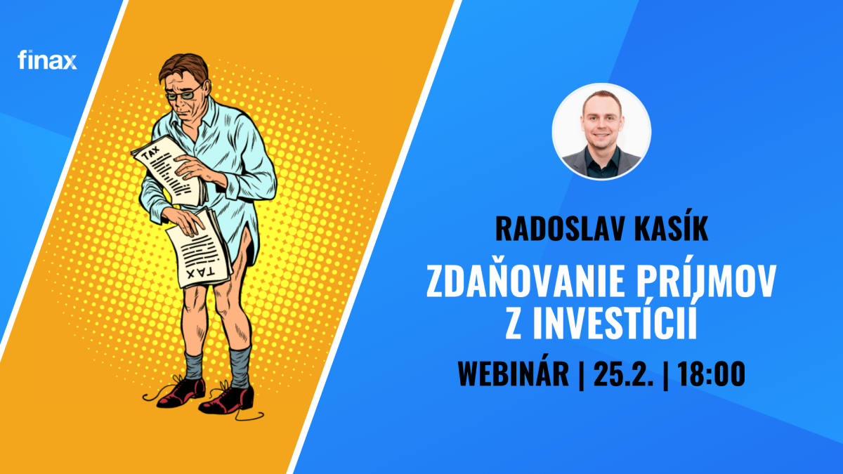 Zdaňovanie príjmov z investícií | Finax.eu