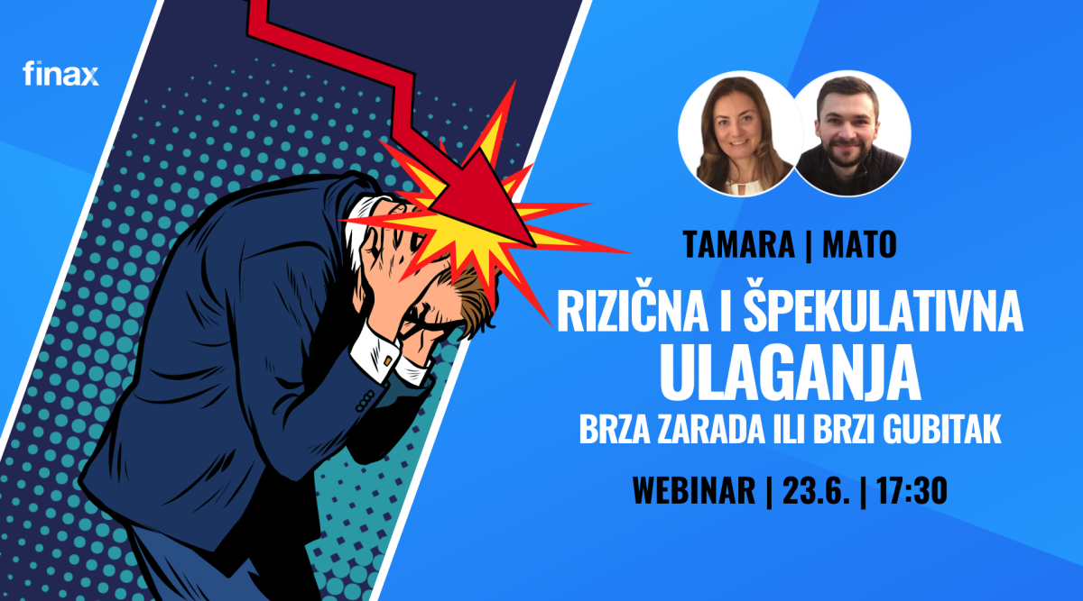 Rizična i špekulativna ulaganja - brza zarada ili brzi gubitak  | Finax.eu