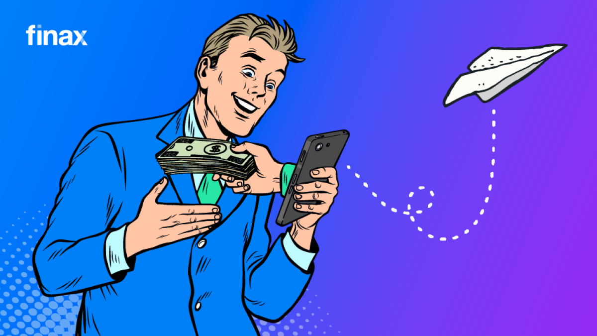 Invite friends to Finax via the mobile app | Finax.eu