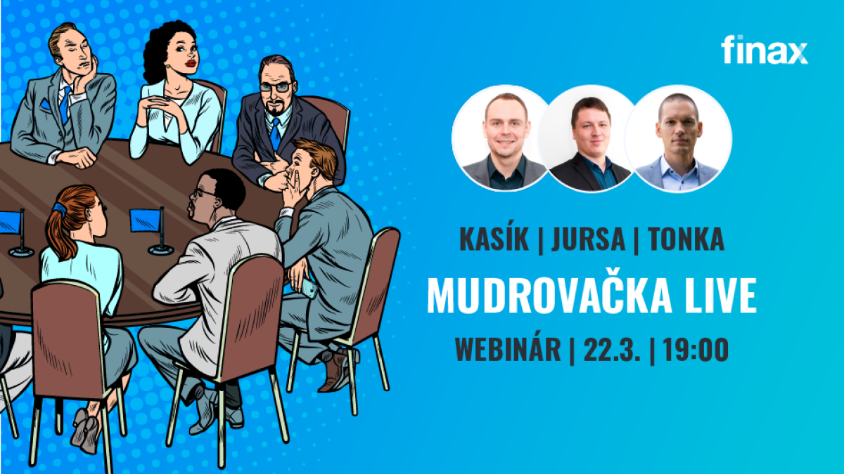 Webinár | Live Mudrovačka - Odpovede na vaše otázky k vývoju investícií a financií