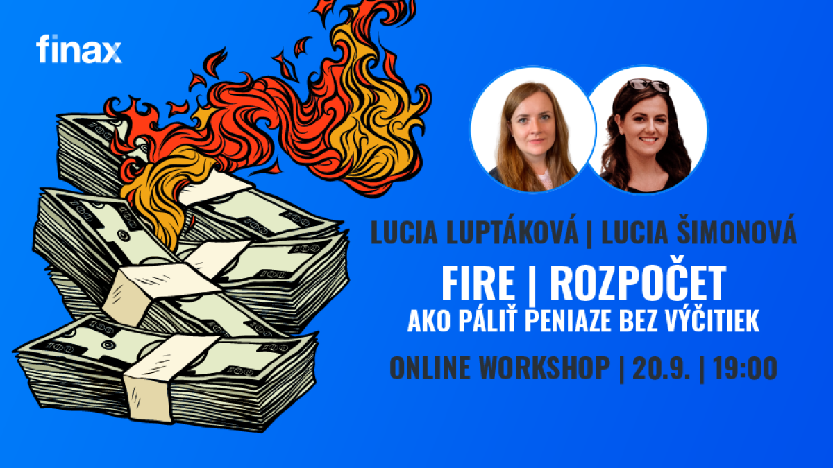 Online workshop: FIRE rozpočet – ako páliť peniaze bez výčitiek