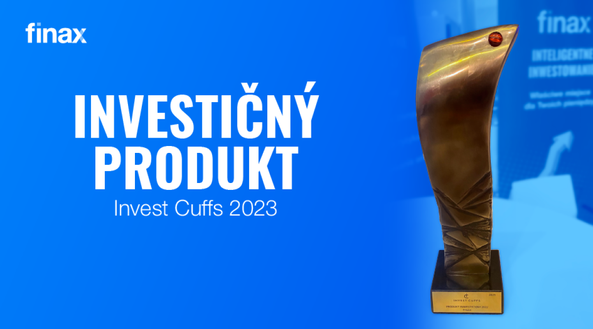 Finax investičný produkt roka v Invest Cuffs 2023 | Finax.sk