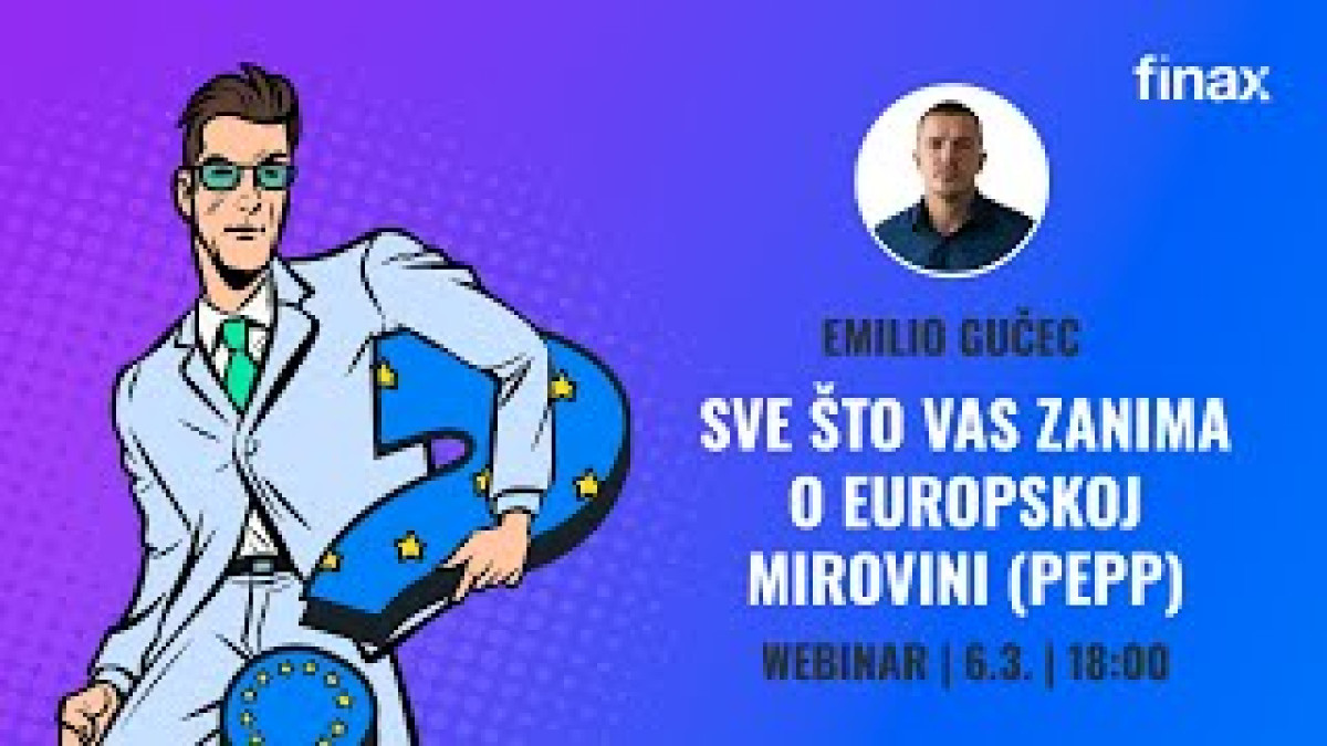 Webinar | Sve što vas zanima o europskoj mirovini (PEPP)