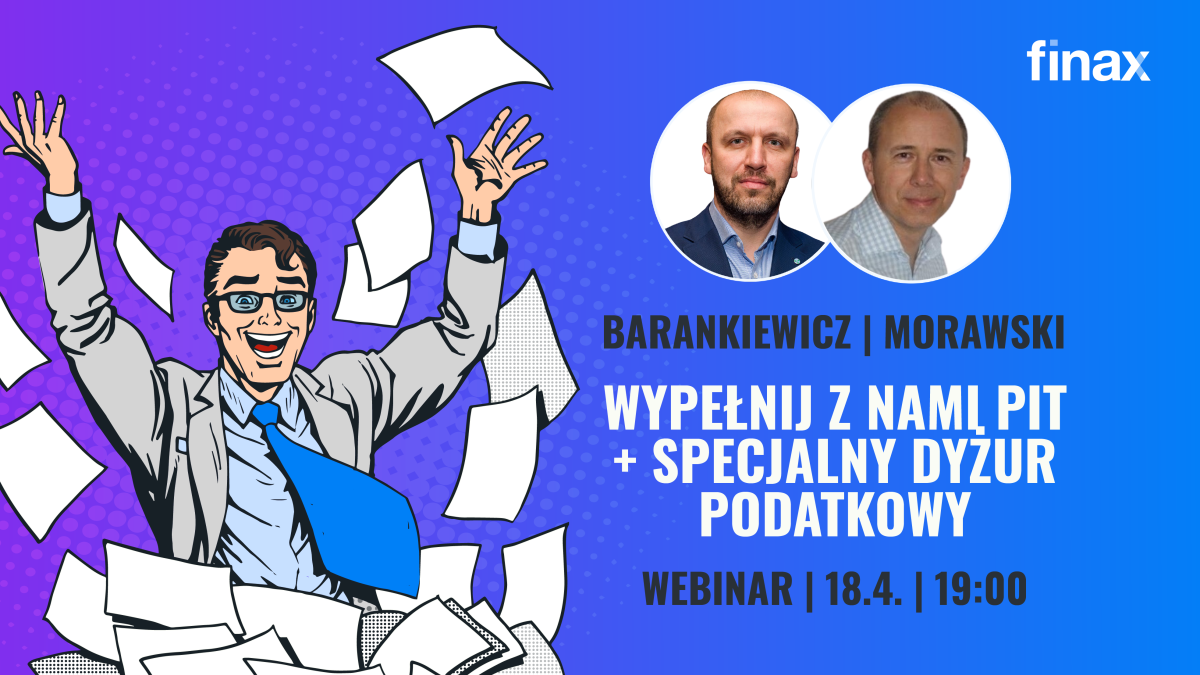 Webinar | Wypełnij z nami swój PIT oraz specjalny dyżur podatkowy