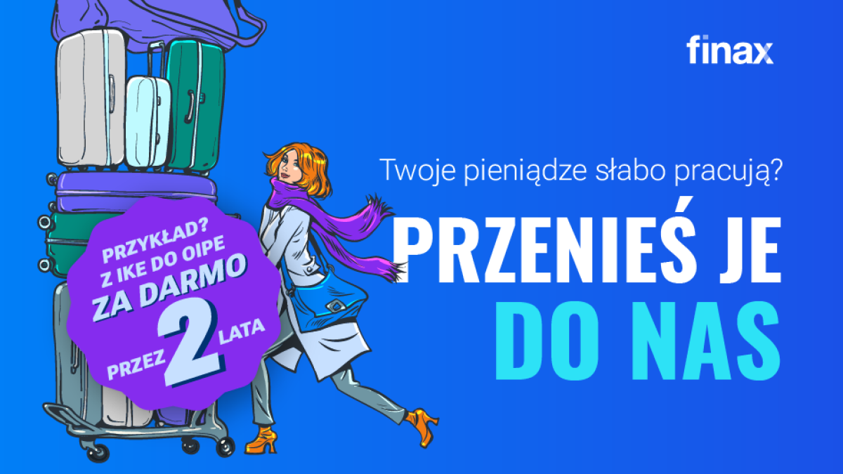 Inwestuj za pół ceny: 50% zniżki na wrześniowe wpłaty | Finax.eu