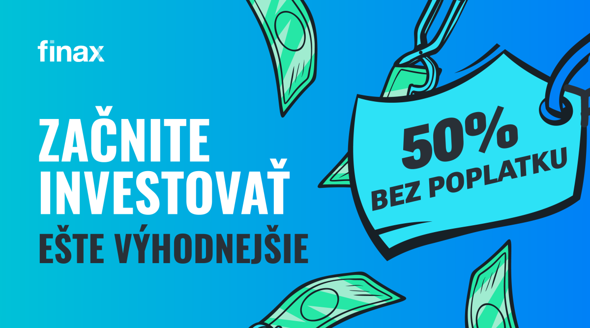 Investujte za polovicu: 50 % zľava na septembrové vklady | Finax.sk