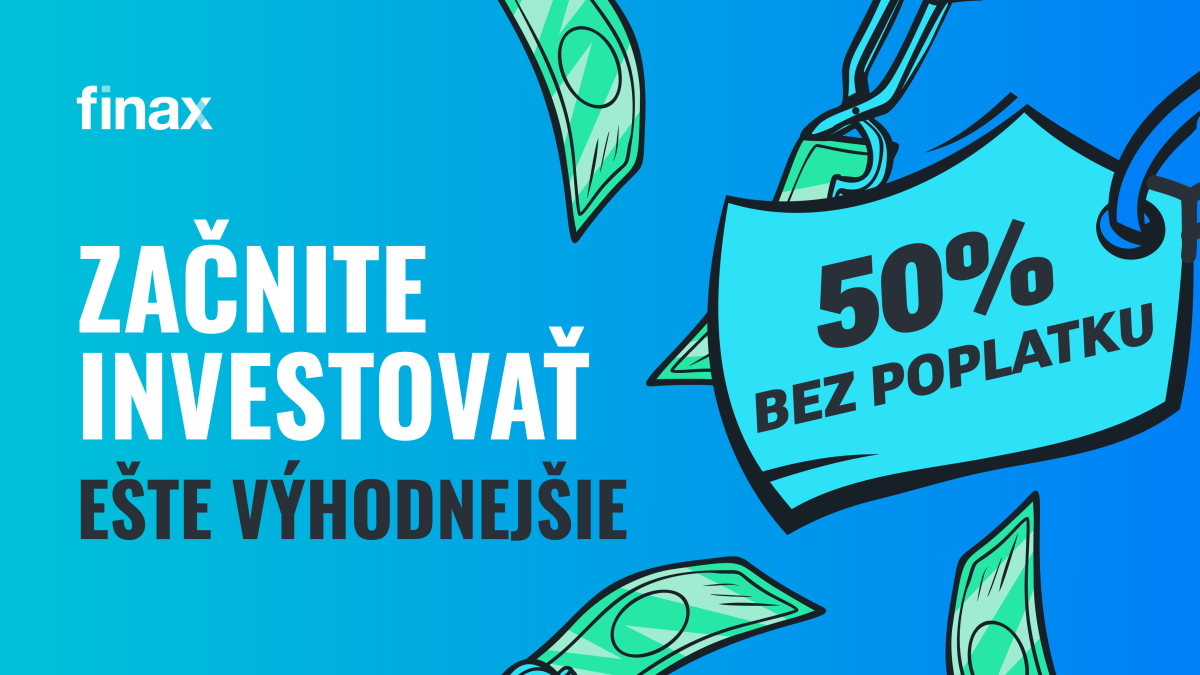 Investujte za polovicu: 50 % zľava na septembrové vklady | Finax.sk