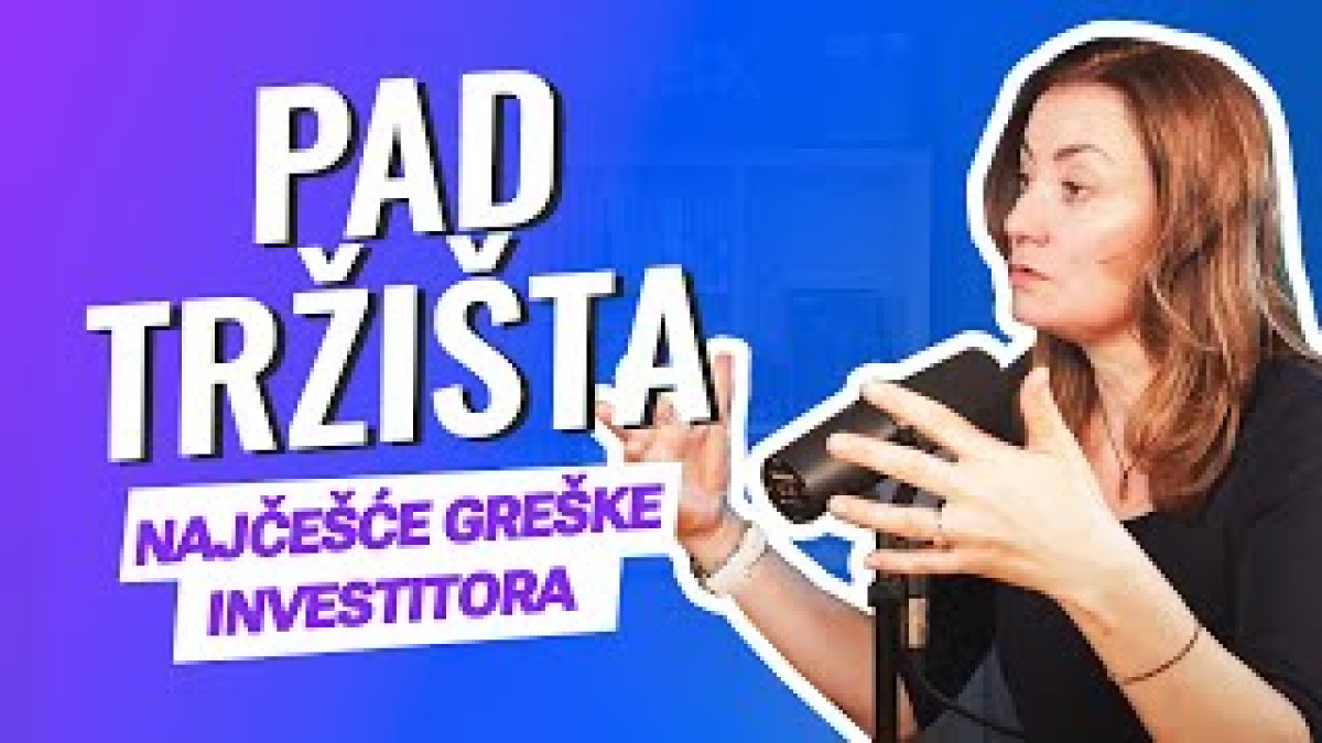 Finax Savjetuje | Što većina investitora radi krivo kad tržište pada?