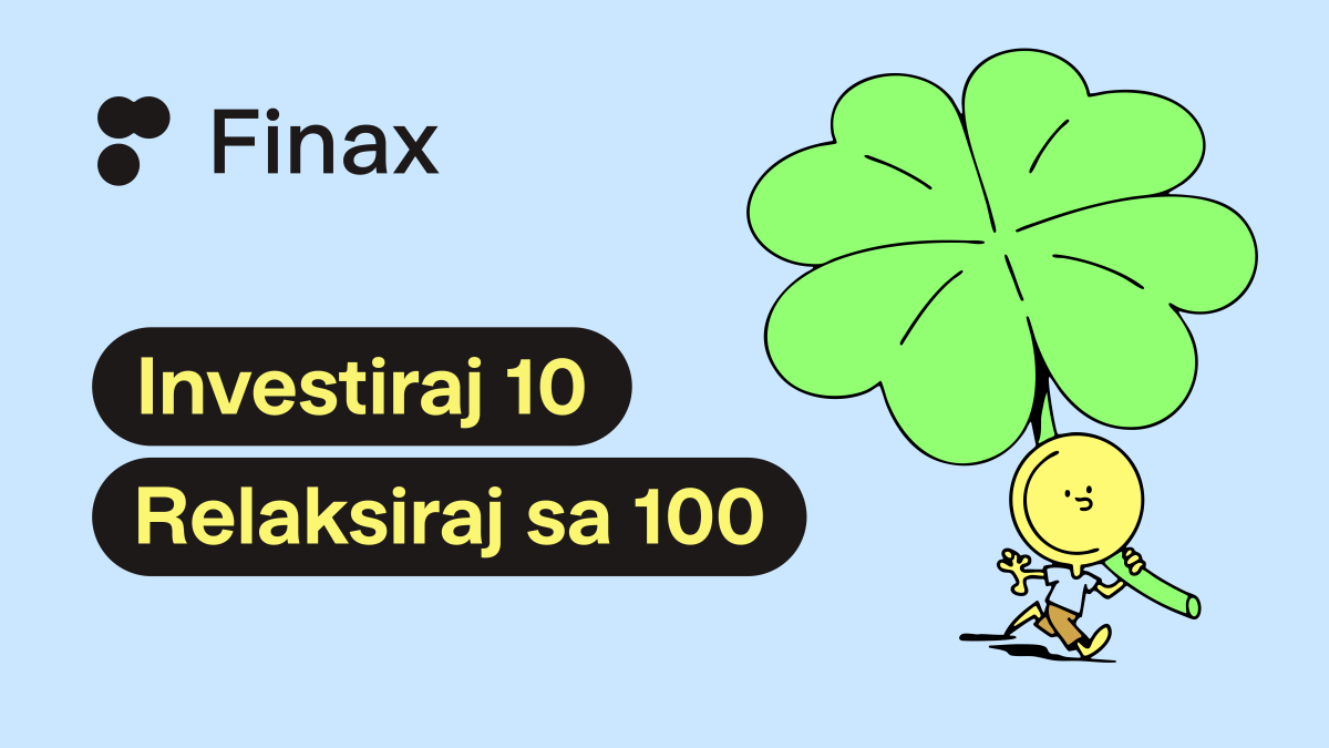 Investirajte i osvojite: svaki dan poklanjamo 100 eura! | Finax.eu