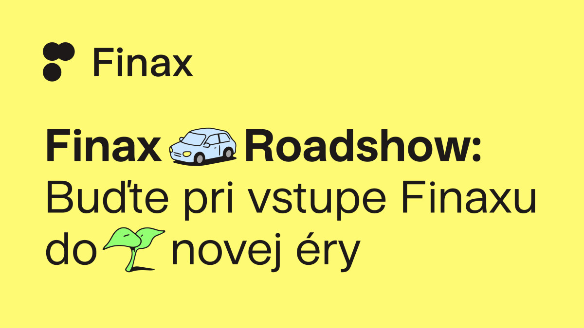 Pozývame vás na Roadshow k verejnej ponuke akcií Finaxu | Finax.sk