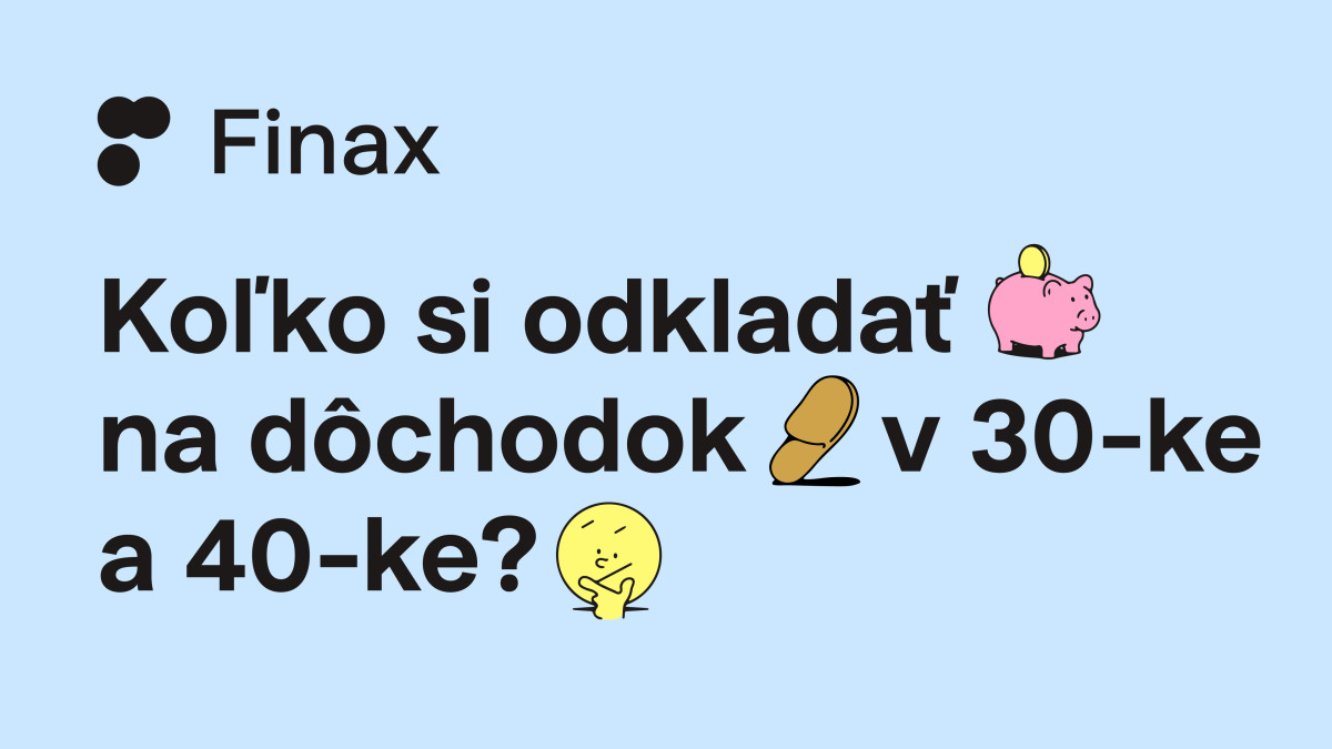 Koľko by si mali tridsiatnici a štyridsiatnici odkladať na dôchodok? | Finax.sk