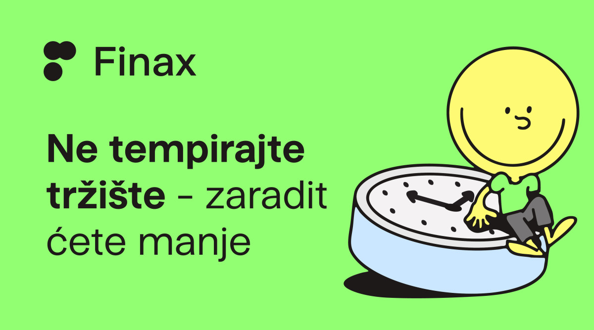 Nemojte pokušavati tempirati tržište - zaradit ćete manje | Finax.eu