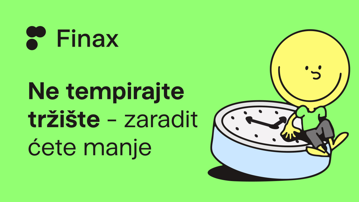 Nemojte pokušavati tempirati tržište - zaradit ćete manje | Finax.eu