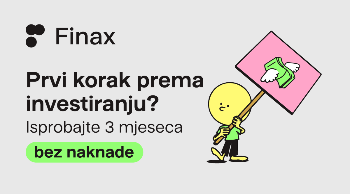 Isprobajte ulaganje bez naknade za upravljanje portfeljem na 3 mjeseca | Finax.eu