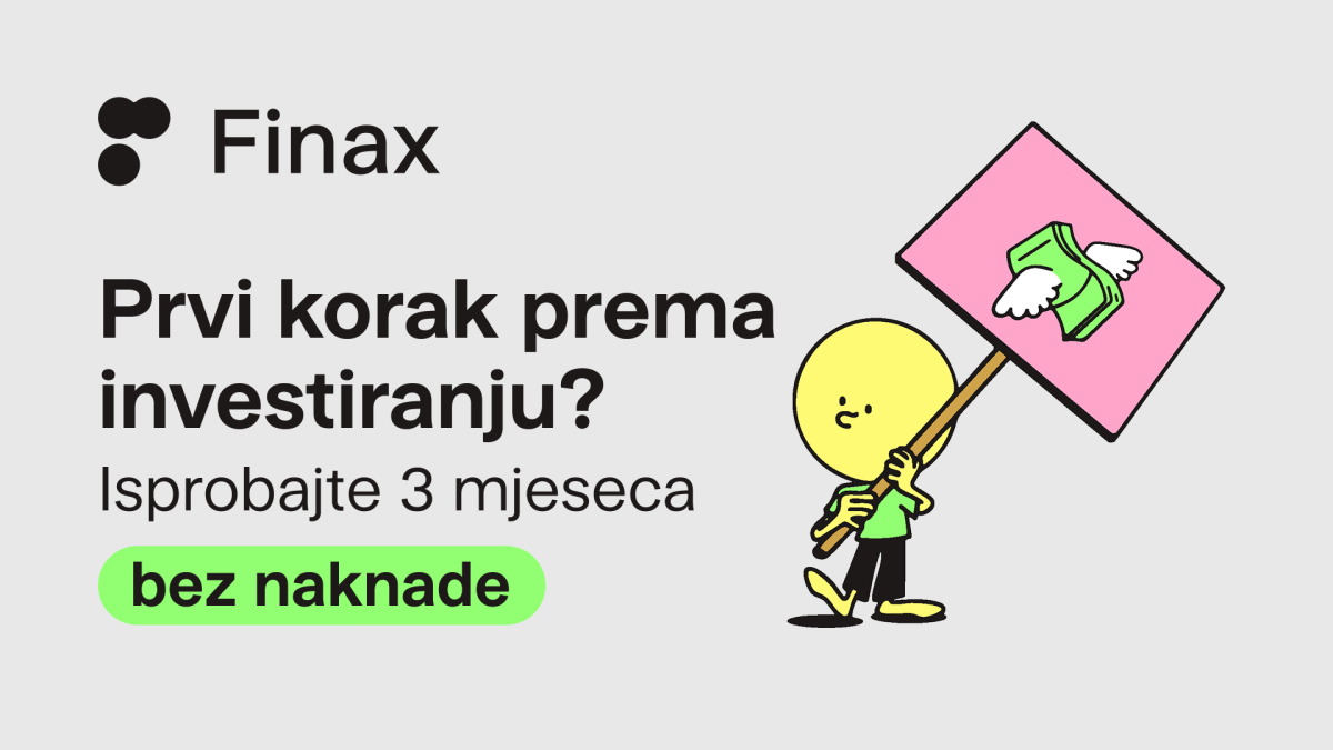 Isprobajte ulaganje bez naknade za upravljanje portfeljem na 3 mjeseca | Finax.eu