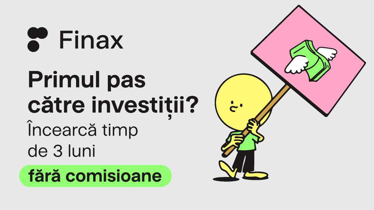 Începe să investești fără comisioane de administrare timp de trei luni | Finax.eu