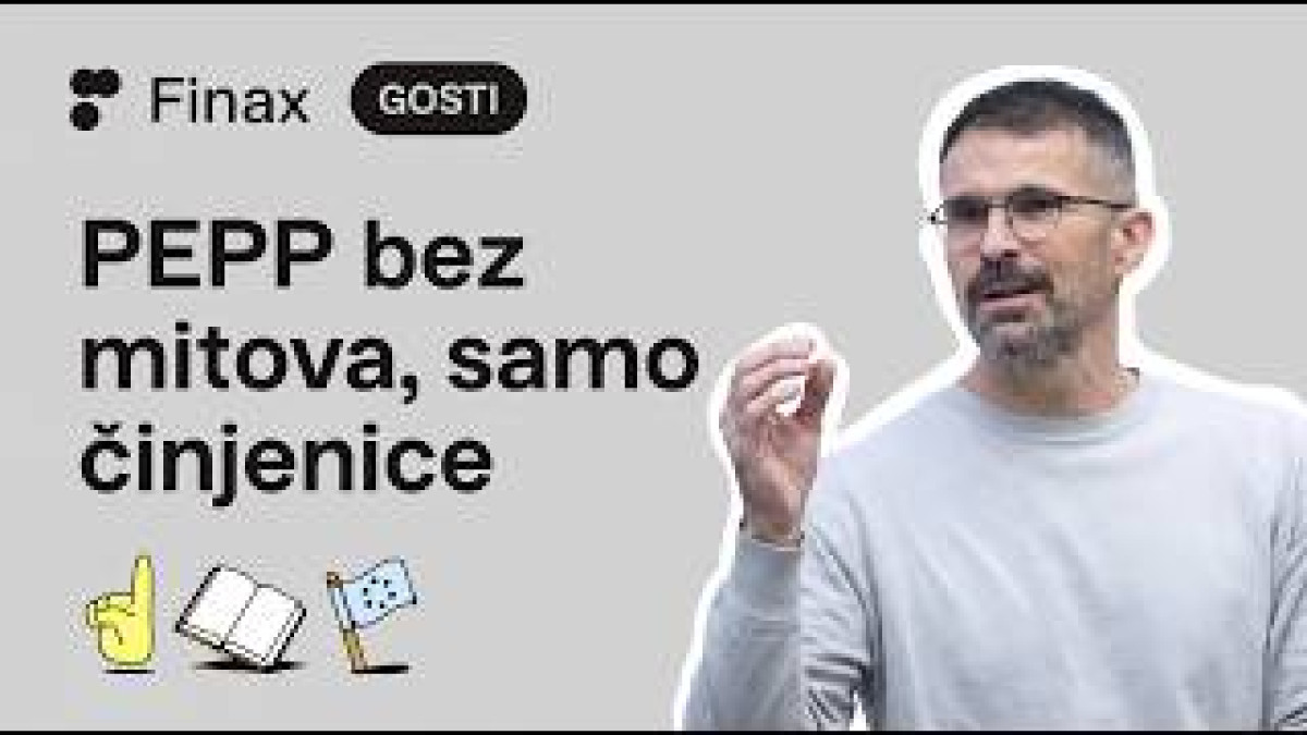Toni Milun i Emilio iz Finaxa ukratko predstavljaju Europsku mirovinu (PEPP)