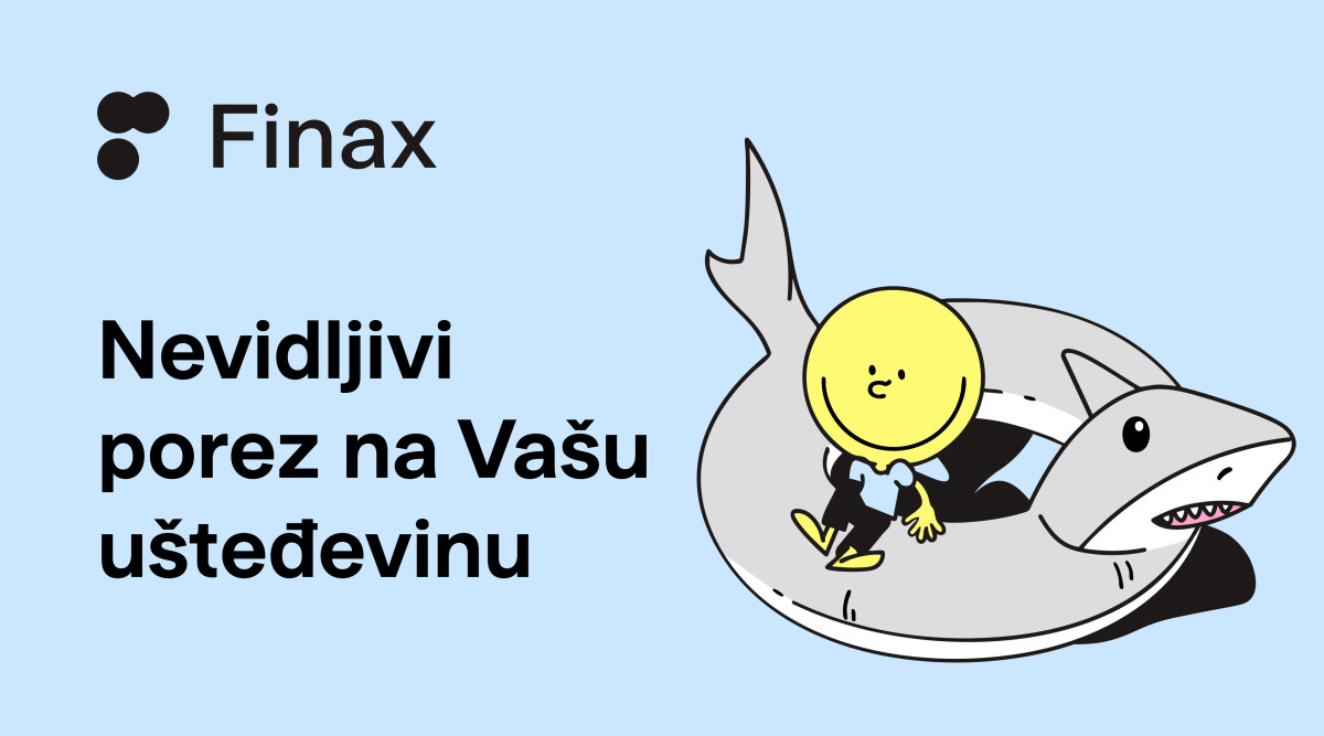 Kako inflacija jede moju ušteđevinu u banci | Finax.eu