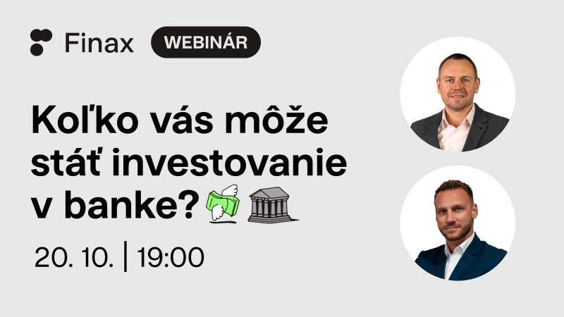 Webinár | Podielové fondy vs. ETF: poplatky, dane a výnosy pod lupou Finax.sk