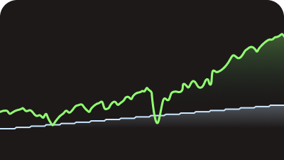 Investment growth chart